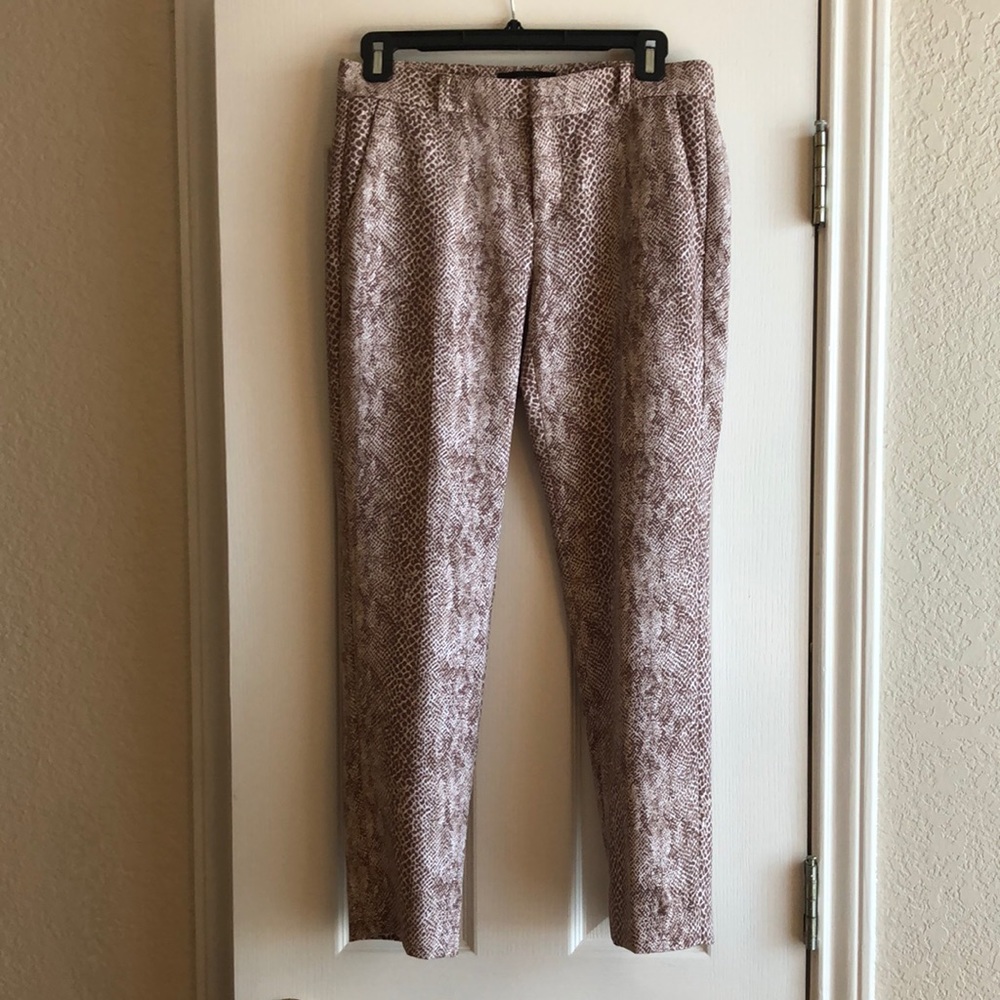 Banana Republic snakeskin pants